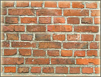 Silikat Kreiden auf Terracotta Untergrund