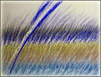 Silikat Kreiden auf Putz