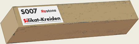 Silikat Kreiden Restone, Detail-Ansicht